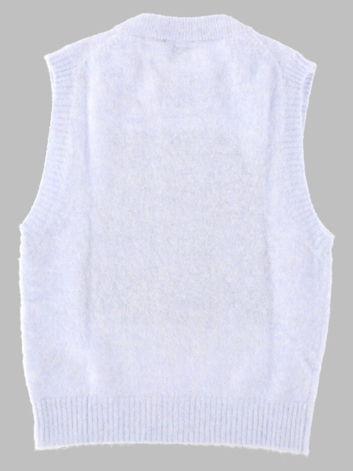 GANNI Gilet In Alpaca "Teddy Forest"