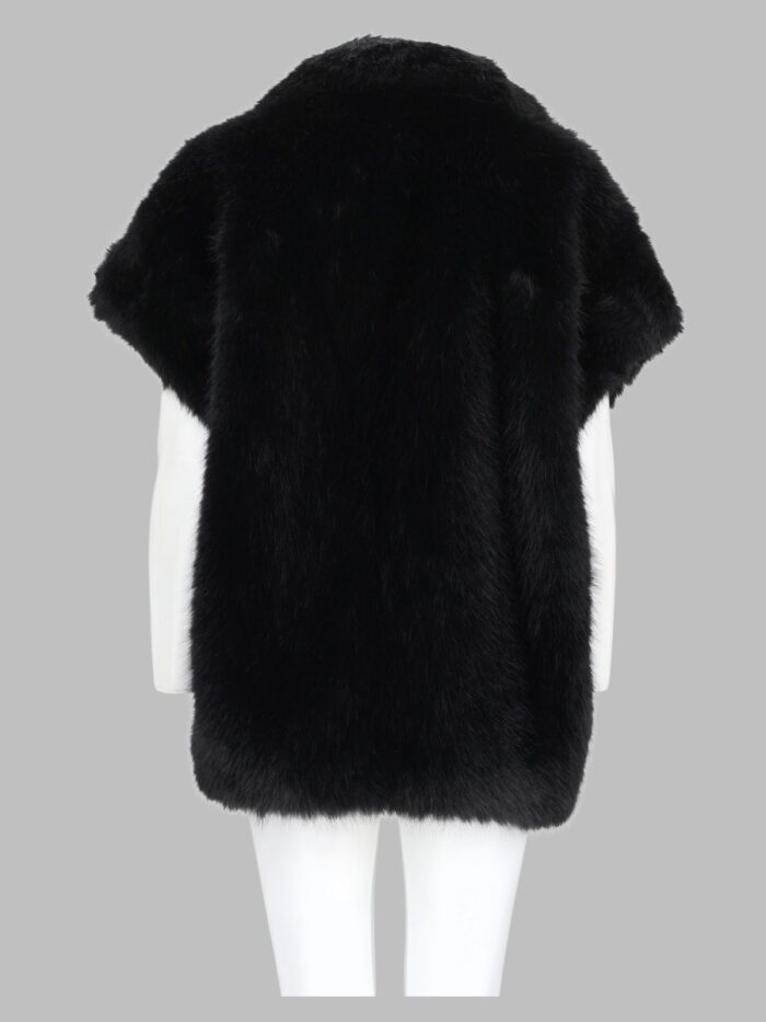 Herno Gilet In Faux Fur