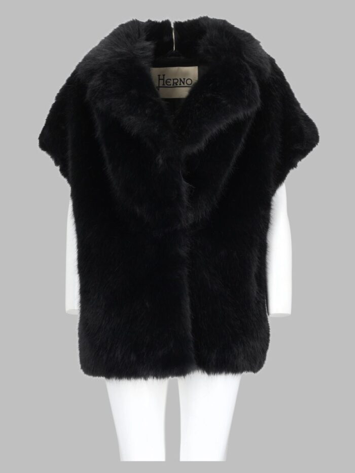 herno gilet in faux fur Herno Gilet In Faux Fur