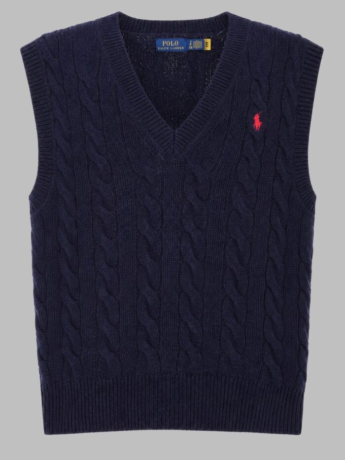 Polo Ralph Lauren GILET IN LANA E CASHMERE