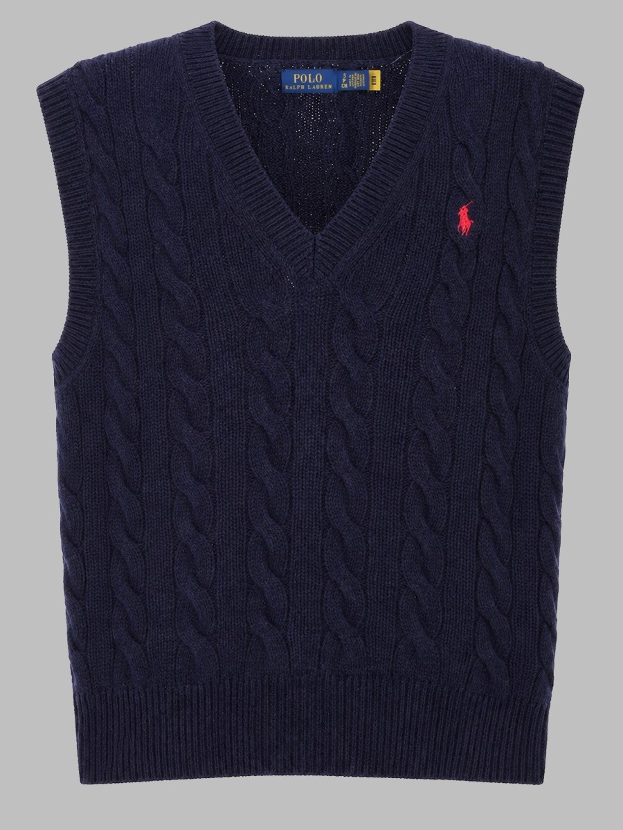 Polo Ralph Lauren GILET IN LANA E CASHMERE