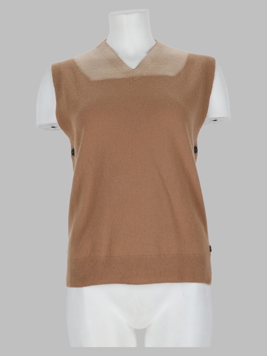 Maison Margiela Gilet In Lana Vergine