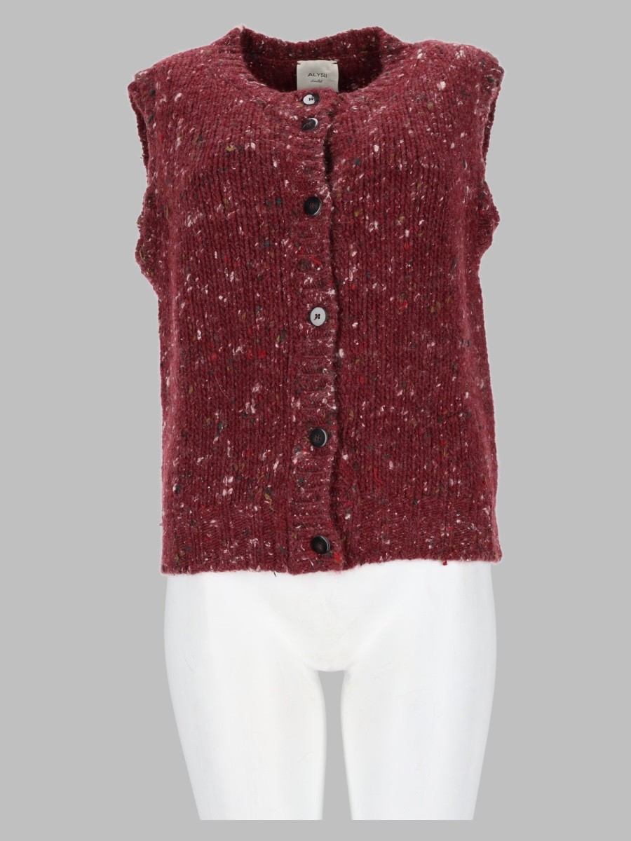 ALYSI Gilet In Maglia