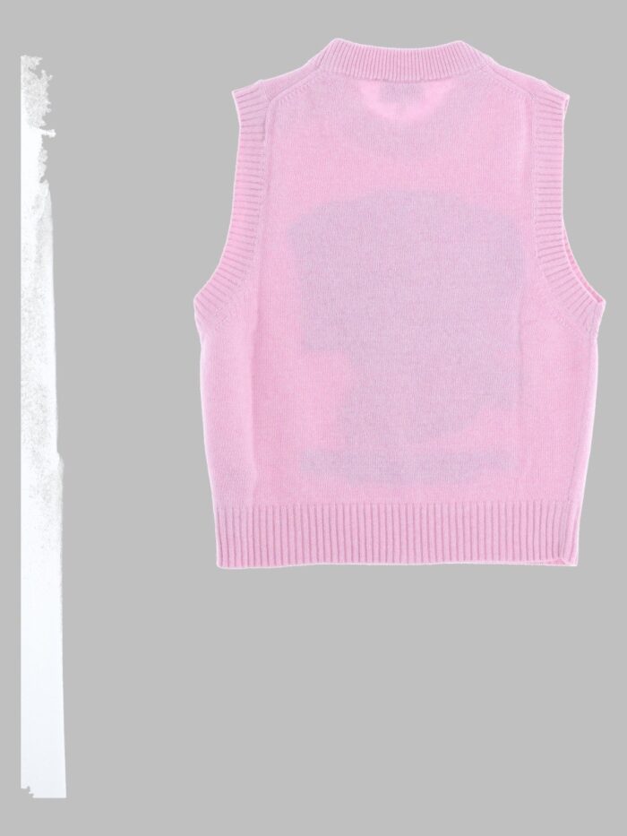 GANNI Gilet In Maglia Con Logo