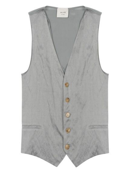 ALYSI GILET IN SETA