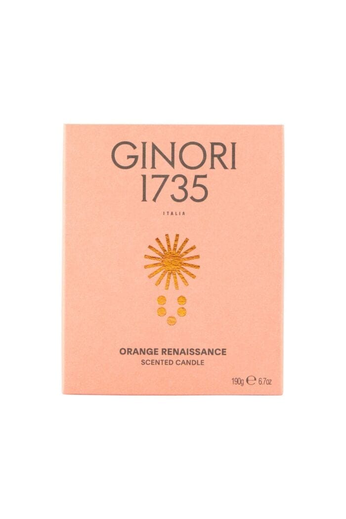 GINORI 1735 Orange Renaissance Scented Candle Refill For Il Seguace 190 Gr