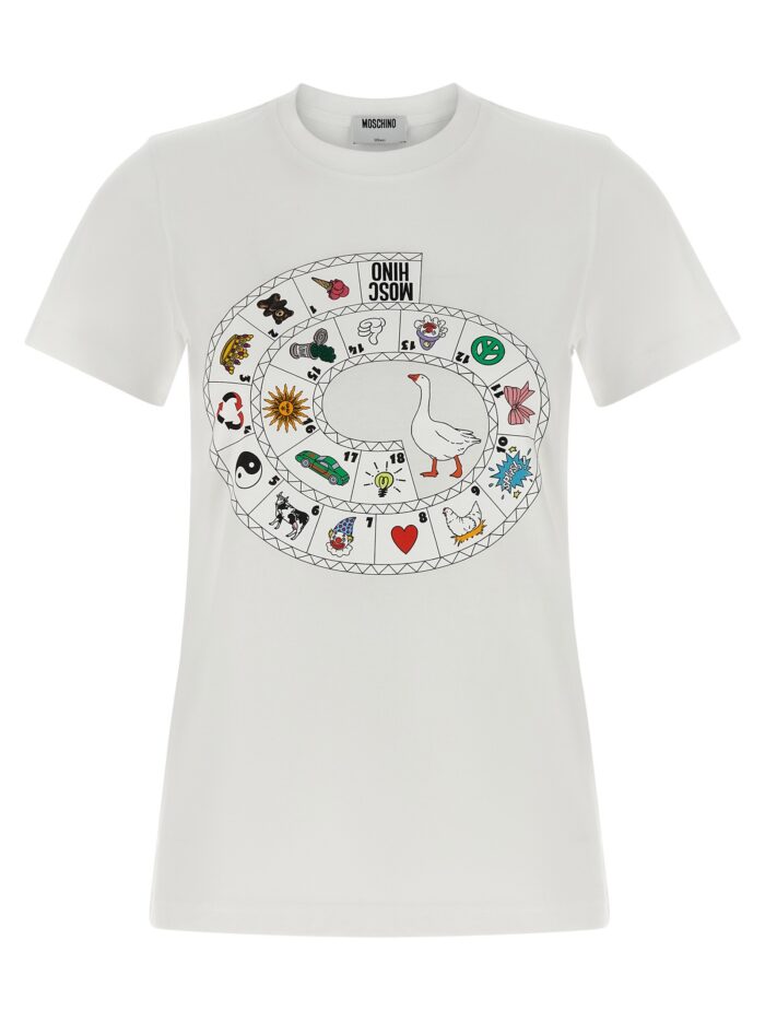 moschino 'gioco dell'oca' t shirt Moschino 'Gioco Dell'Oca' T-shirt