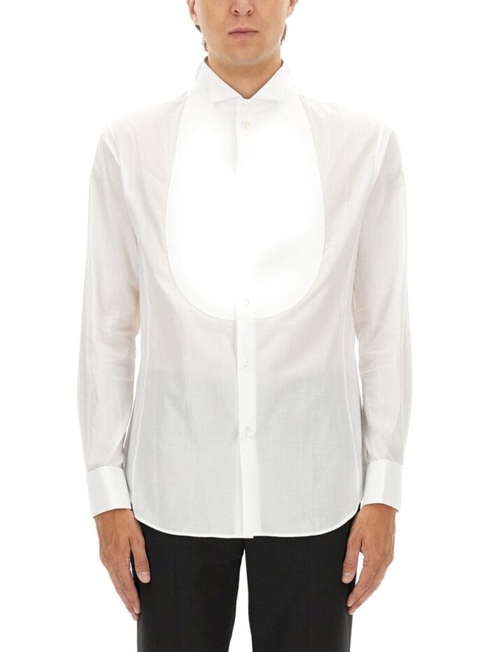 Giorgio Armani COTTON TUXEDO SHIRT