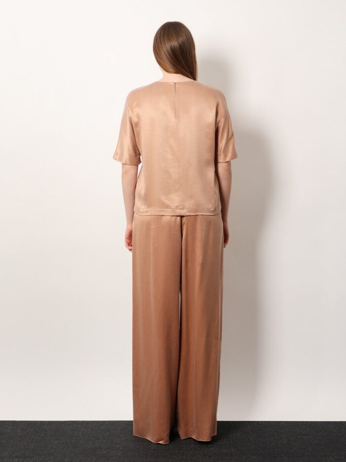 Giorgio Armani Eco-viscose And Cupro Top