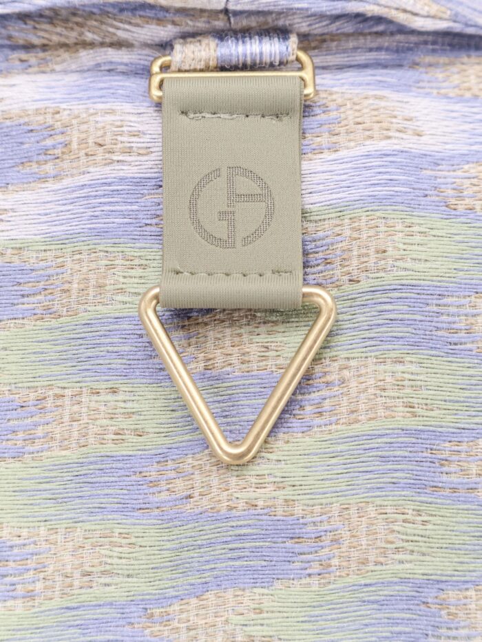 Giorgio Armani Jacquard Hemp, Linen And Silk Caban