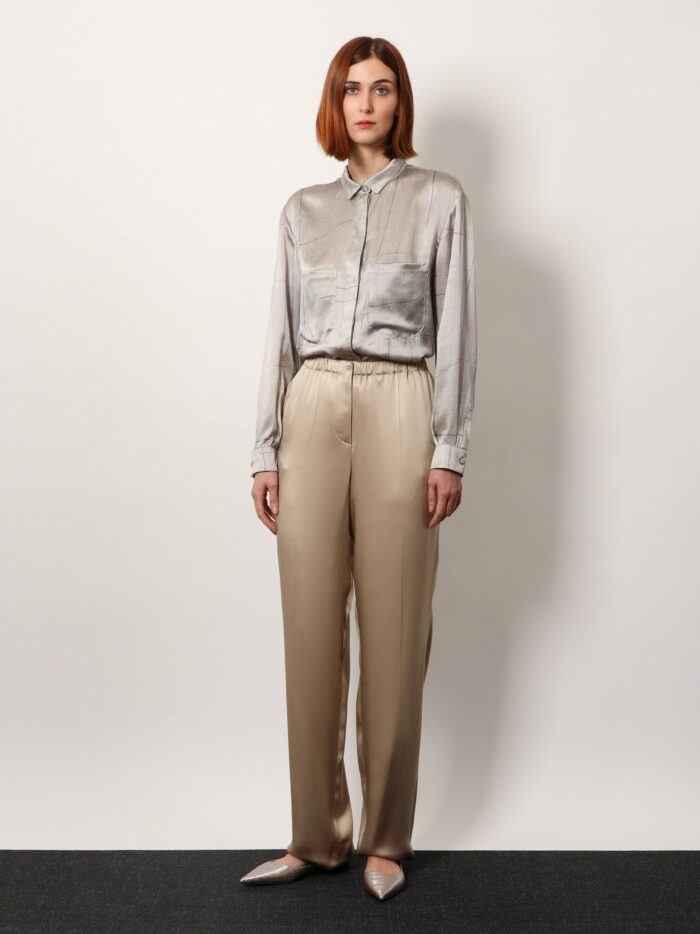 Giorgio Armani Oversize Silk Trouser