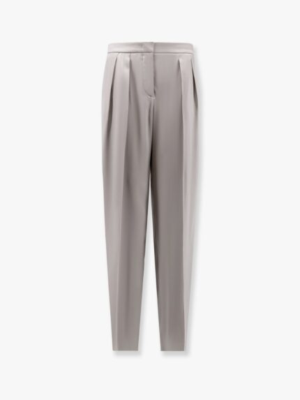 Giorgio Armani Silk Trouser With Pinces