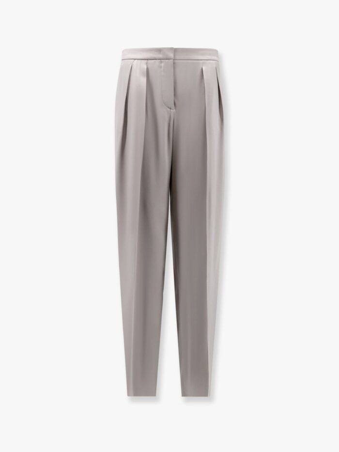 Giorgio Armani Silk Trouser With Pinces