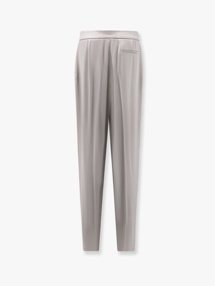 Giorgio Armani Silk Trouser With Pinces