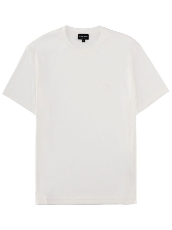 giorgio armani t shirt with logo Giorgio Armani T-SHIRT WITH LOGO