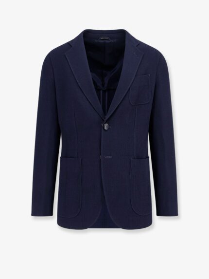 Giorgio Armani Virgin Wool And Viscose Blazer