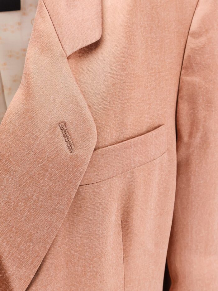 Giorgio Armani Viscose And Cupro With Silk Lining