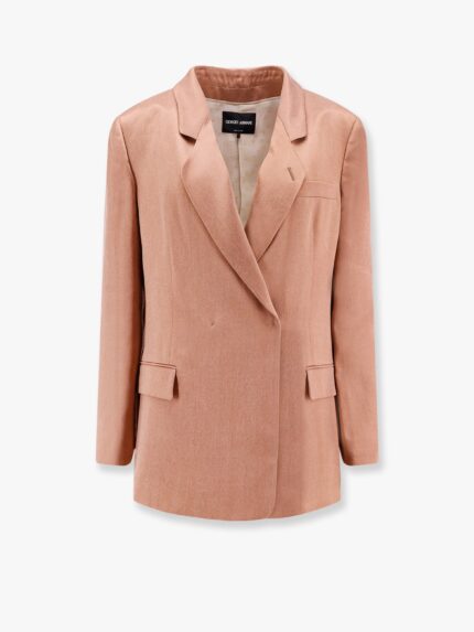 Giorgio Armani Viscose And Cupro With Silk Lining