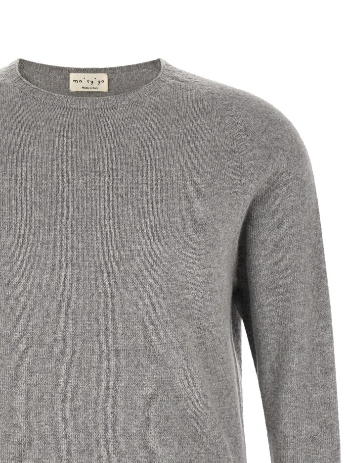 MA'RY'YA Giroccolo Sweater With Slits