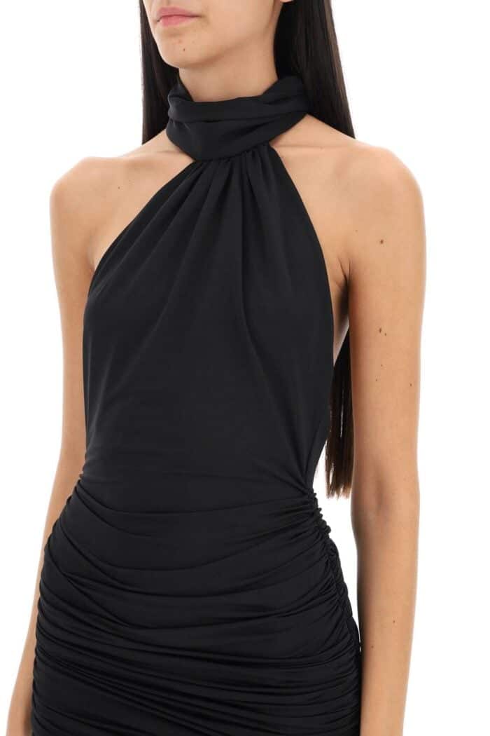 Giuseppe Di Morabito Draped-jersey Maxi Dress