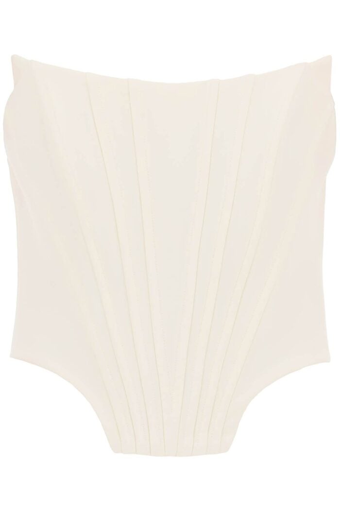 GIUSEPPE DI MORABITO Firefly Wool Bustier Top