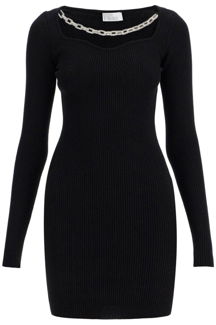 GIUSEPPE DI MORABITO 'knit Dress With Chain Detail