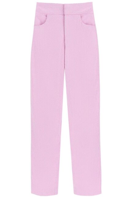 GIUSEPPE DI MORABITO Wide-leg Pants With Crystals