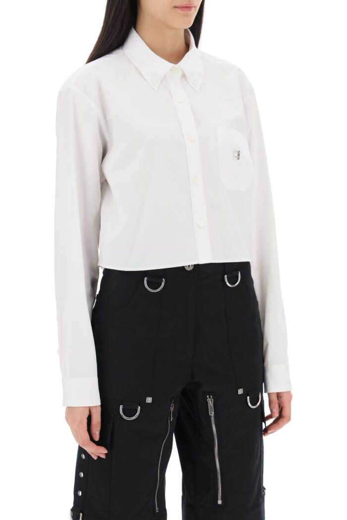 GIVENCHY 4g Cropped Shirt