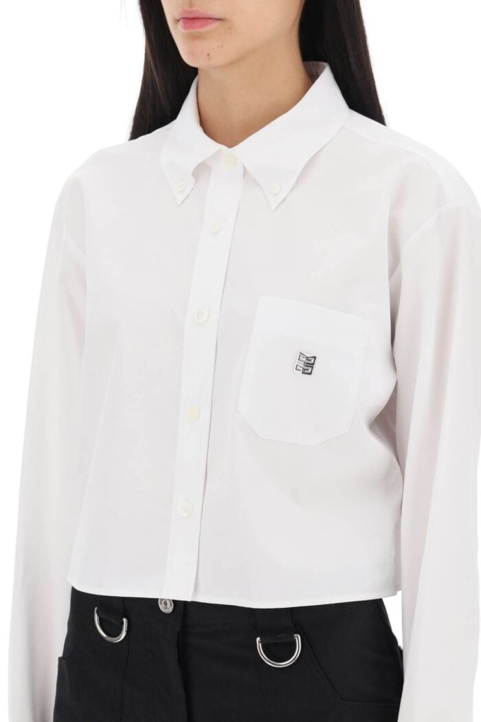 GIVENCHY 4g Cropped Shirt