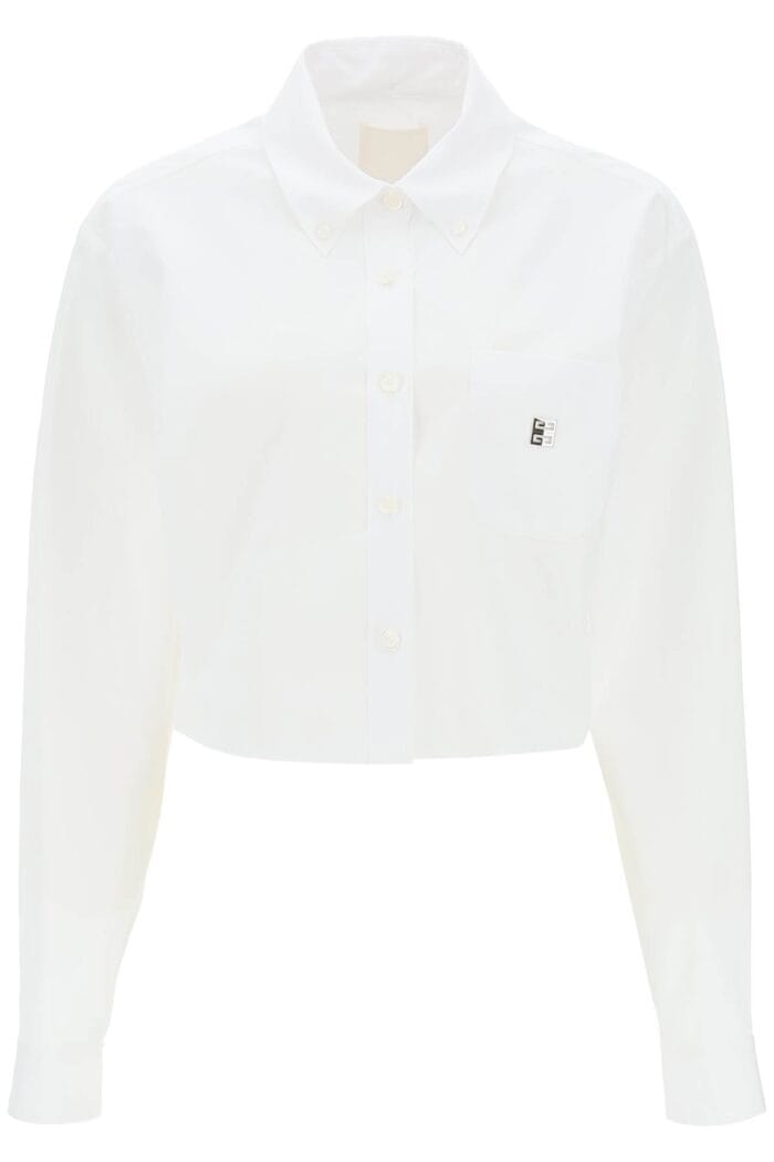 GIVENCHY 4g Cropped Shirt