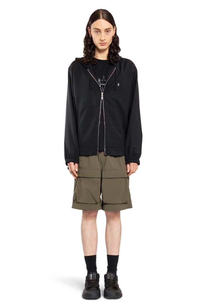 GIVENCHY 4g Zip-up Hoodie In Wool