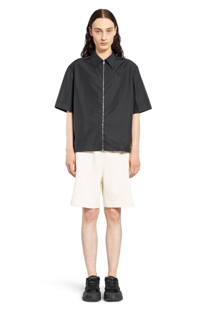 GIVENCHY 4G Zip-Up Nylon Shirt