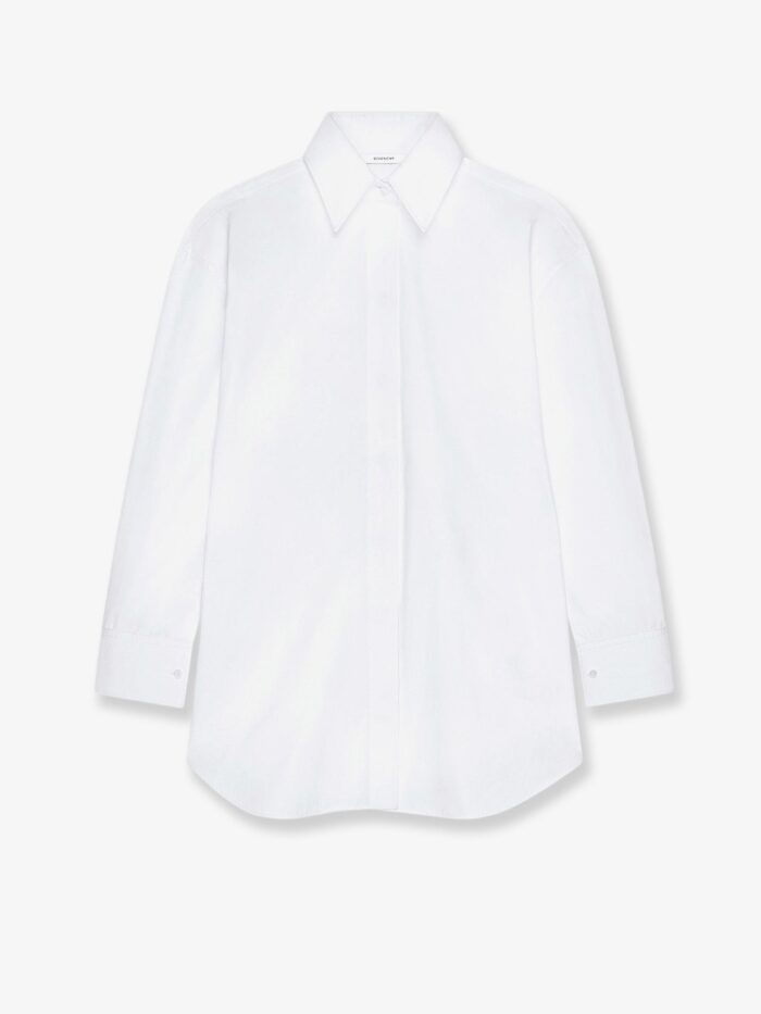 Givenchy Backless Cotton Shirt