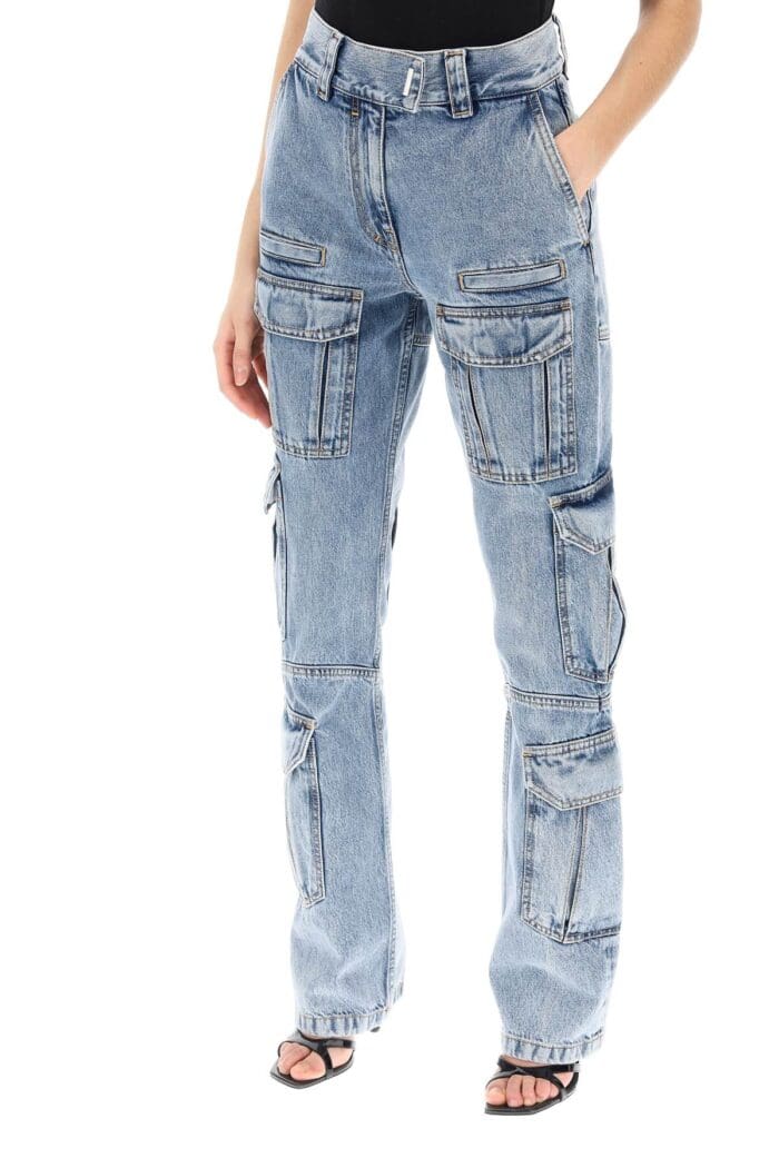 GIVENCHY Bootcut Cargo Jeans