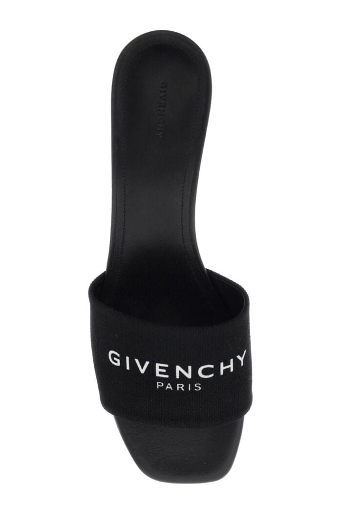 GIVENCHY Canvas 4g Mules