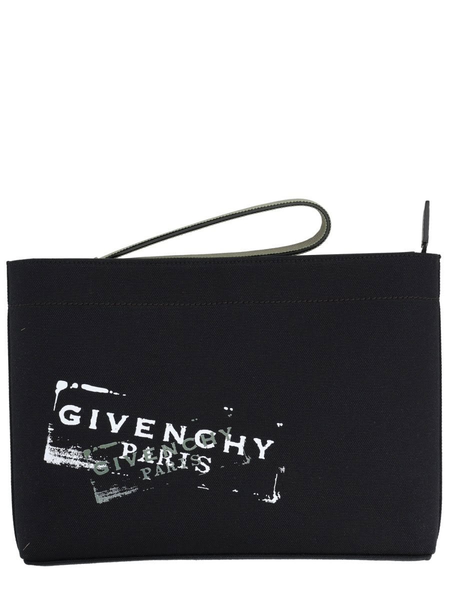 Givenchy CLUTCH BAG WITH LOGO