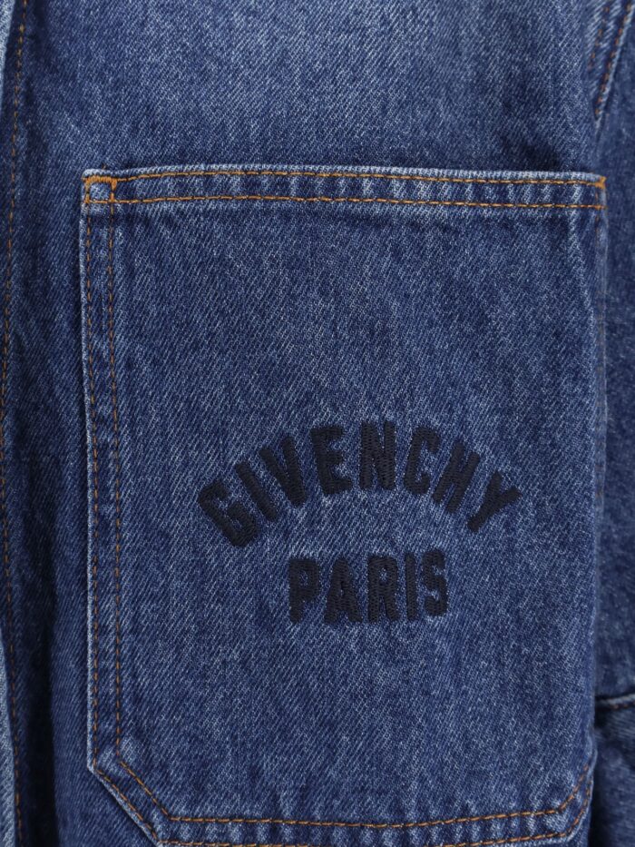 Givenchy Cocoon Blue Denim Shirt
