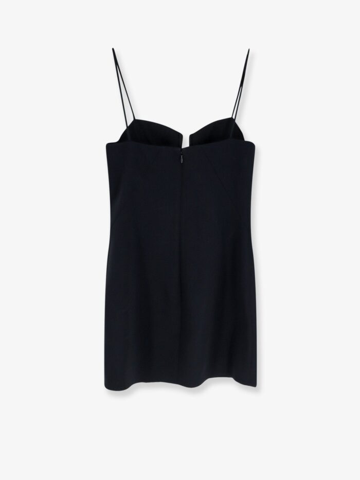 Givenchy Cutaway Satin Mini Dress