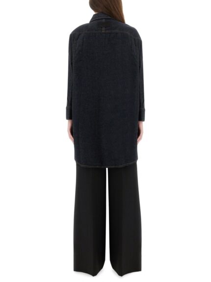 Givenchy DENIM SHIRT WITH EMBROIDERY