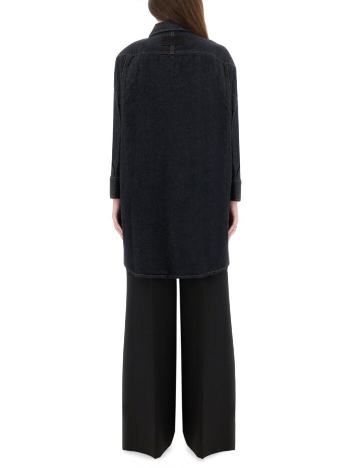 Givenchy DENIM SHIRT WITH EMBROIDERY
