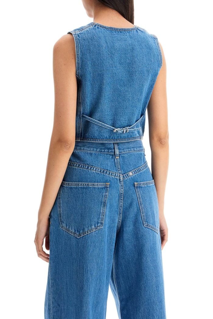 GIVENCHY "denim Voyou Vest