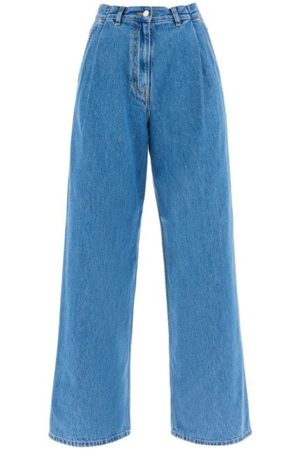 GIVENCHY Double Pleated Jeans With A