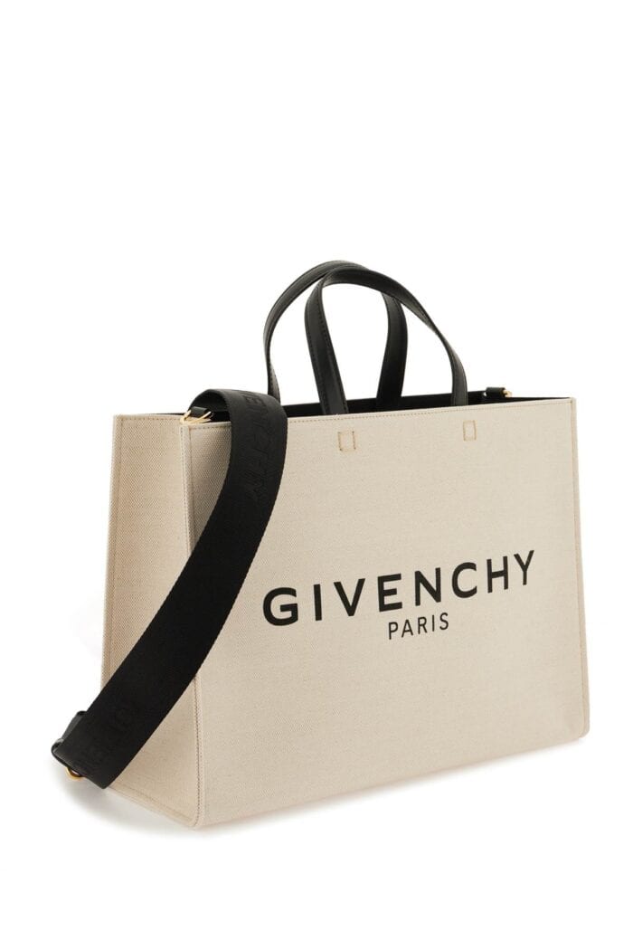 GIVENCHY G Canvas Tote Bag