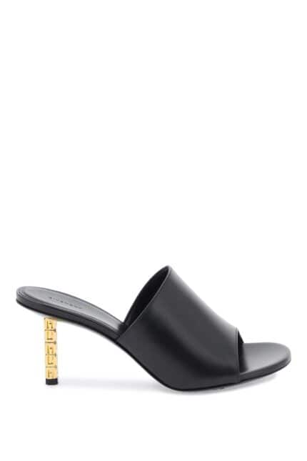 GIVENCHY G Cube Leather Mules