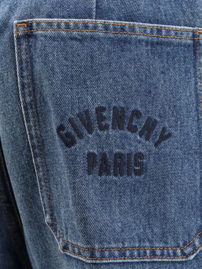 Givenchy Jeans With Logo Embroidery