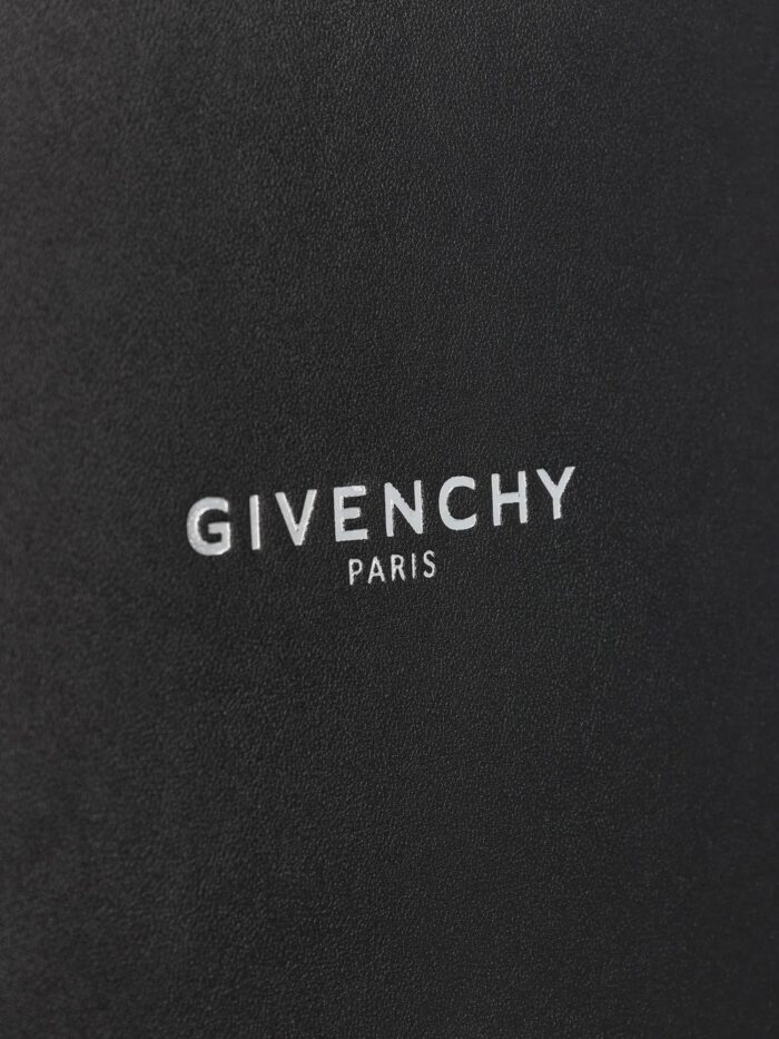 Givenchy Leather Clutch Bag With Lettering Logo On The Front