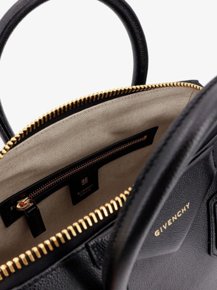 Givenchy Leather Handbag With Frontal Logo Print