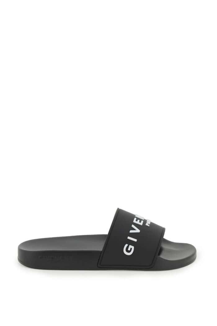 GIVENCHY Logo Rubber Slides