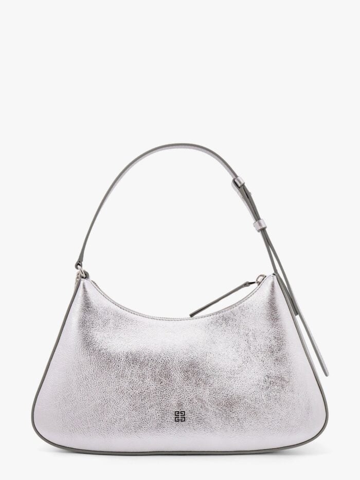 Givenchy Lucky Lock Metallic Leather Shoulder Bag