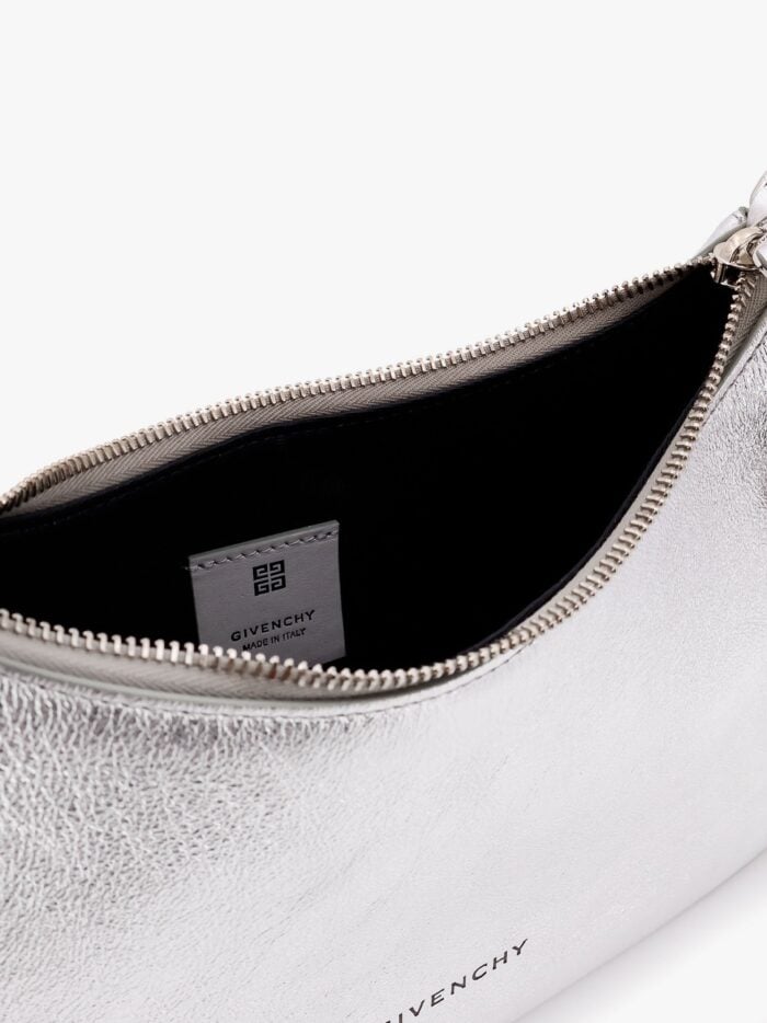 Givenchy Lucky Lock Metallic Leather Shoulder Bag